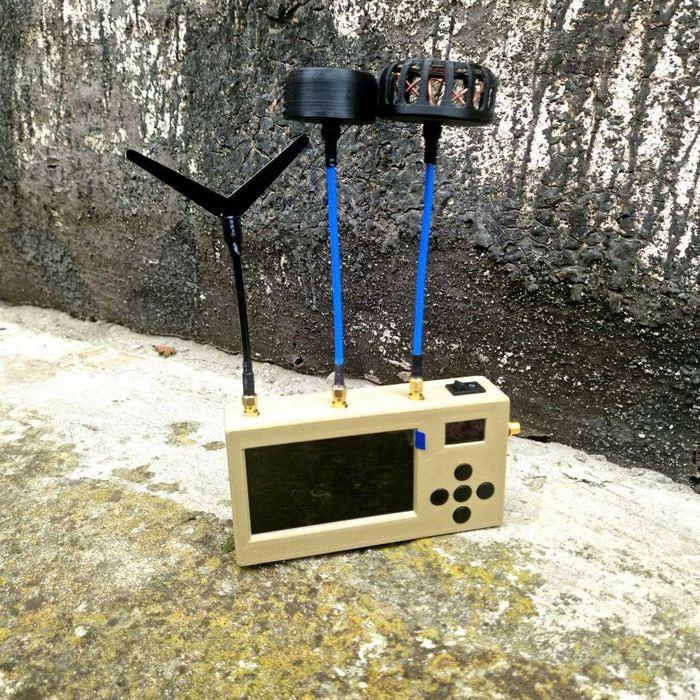 Детектор FPV-дронів "Стевія Fly  1.2 3.3 5.8 ггц