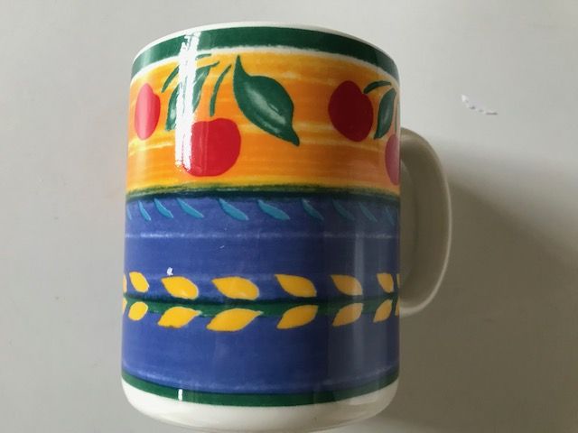 Conjunto caneca e leitera Vista Alegre - Nunca usada