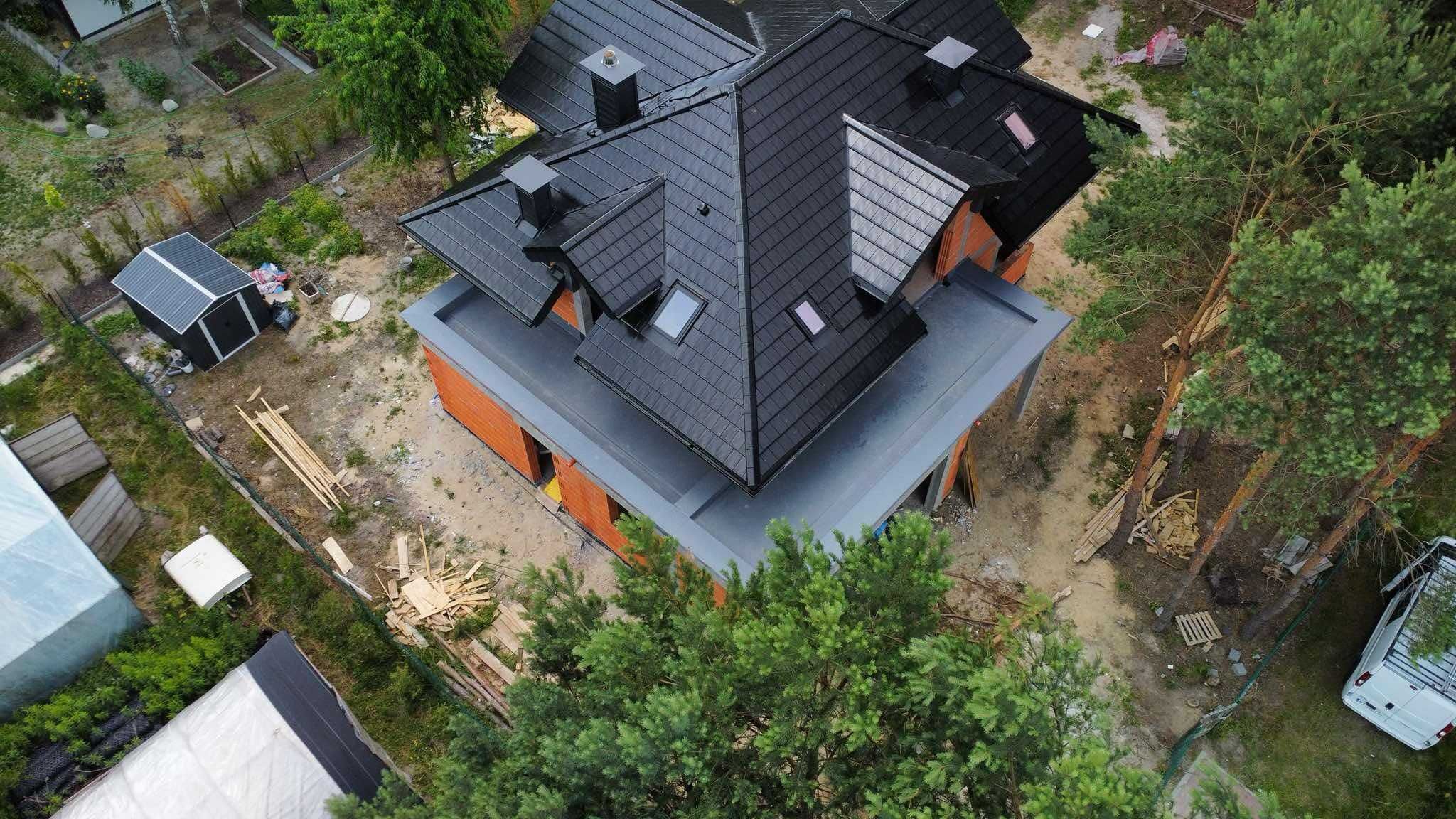 Hydroizolacja-dachy płaskie- balastowe-tarasy-membraną PVC-TPO-obróbk