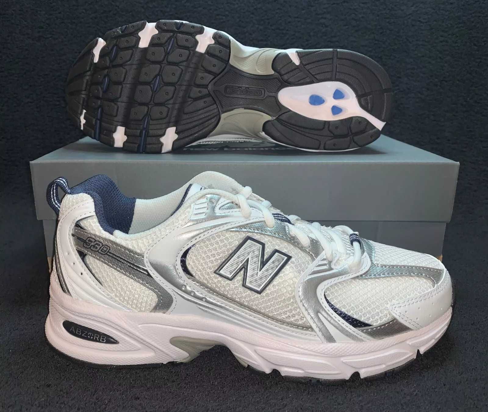 WhiteSilver\NewBalance530DamskieNikeAIrJordan1Travis UnisexTrampki40