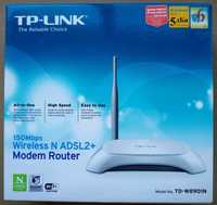 Модем  Роутер ADSL2+  TP-LINK TD-W8901. Новый