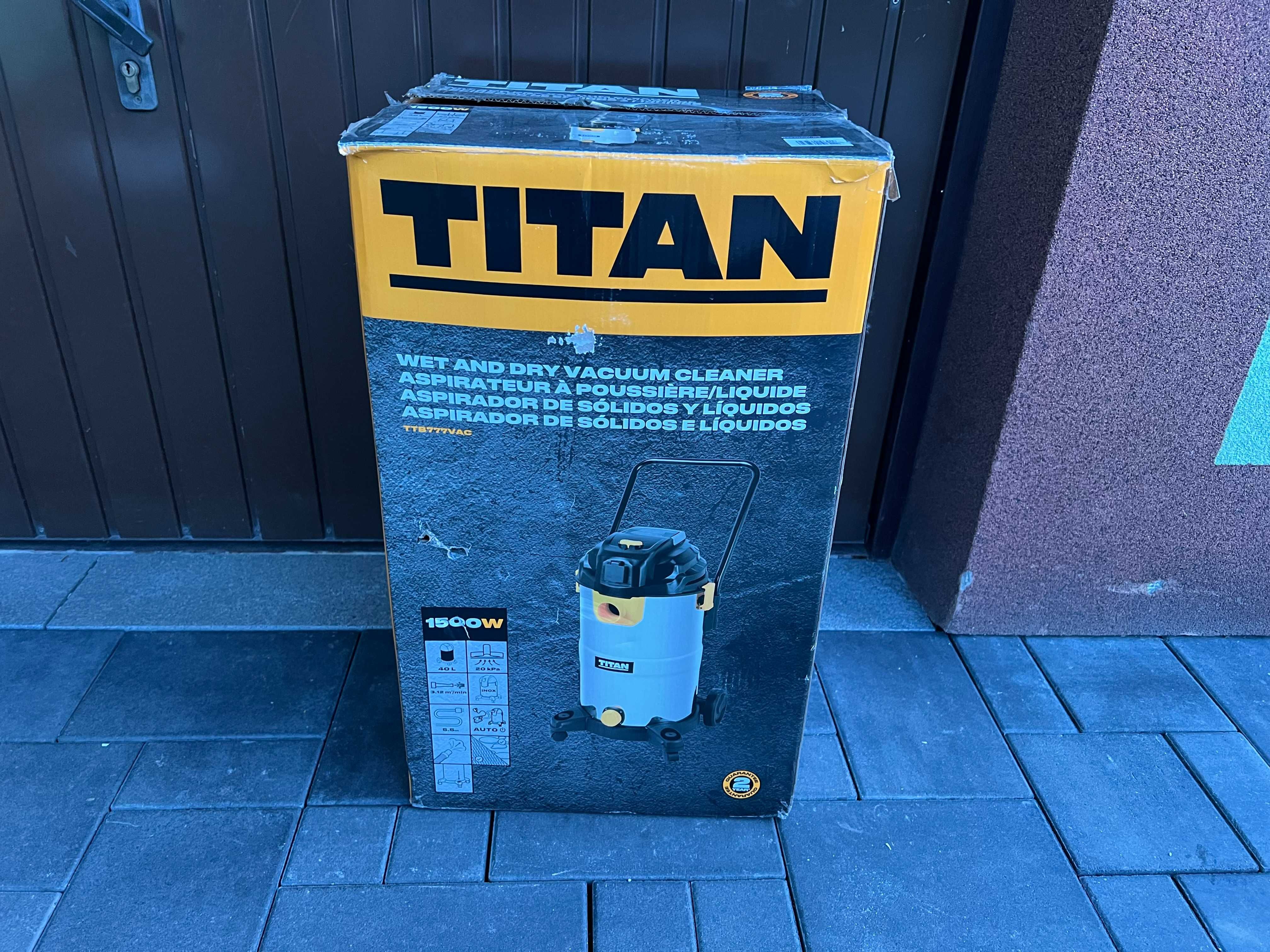 Odkurzacz przemysłowy Titan TTB777VAC 1500 W