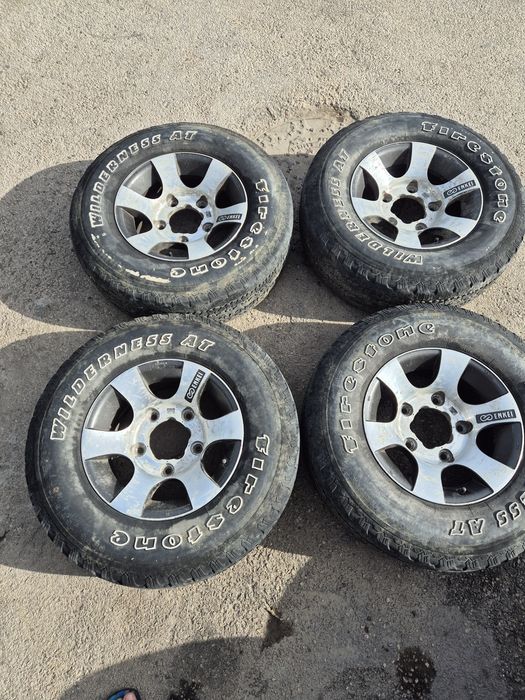 Jantes jipe r15 5 furos enkei