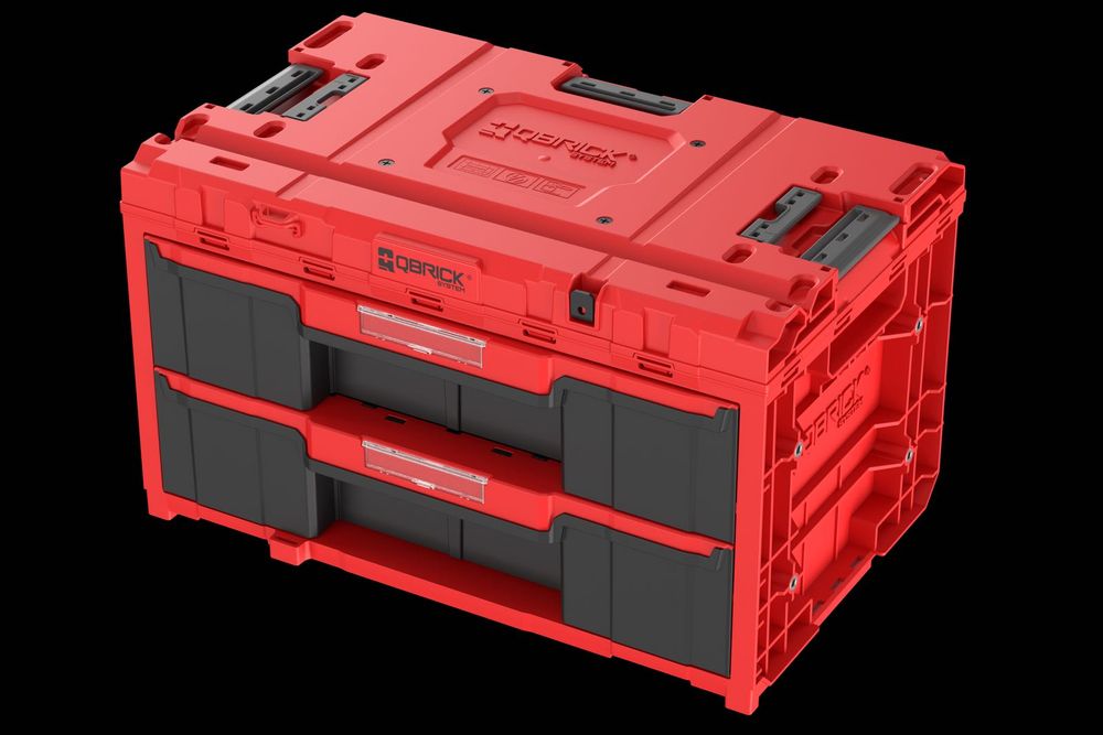 Skrzynka narzędziowa QBRICK One Drawer 2 Toolbox 2.0 Red Ultra HD nowa