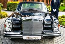 Mercedes Samochód auto limuzyna do ślubu wesela