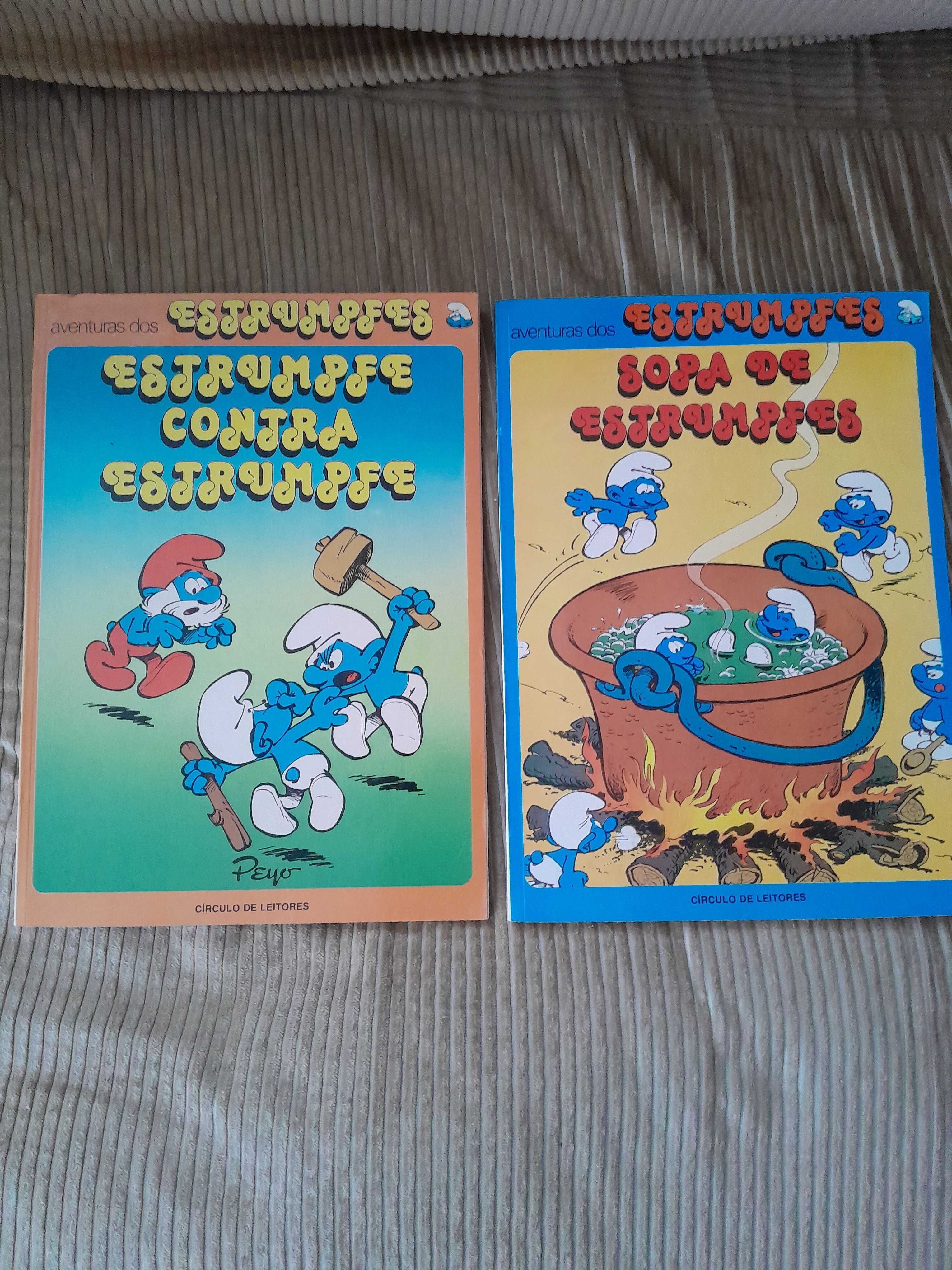 Aventuras dos Estrumpfes + SNOOPY (Peanuts) - Anos 80