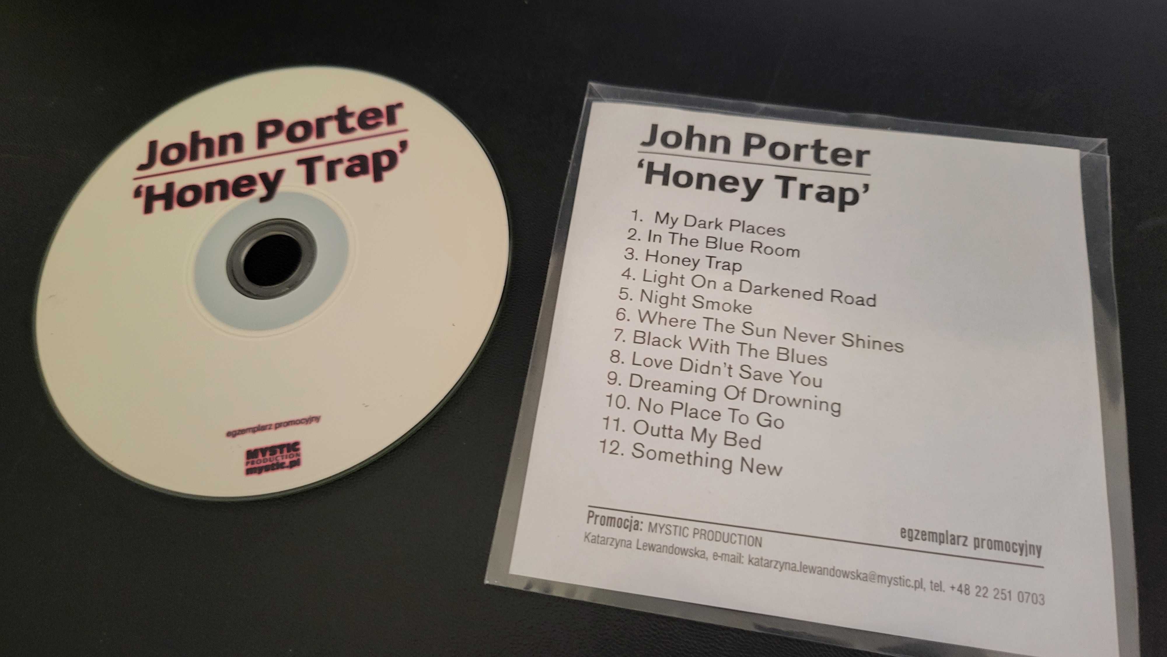 BIAŁY KRUK John Porter - Honey Trap PROMO-CD