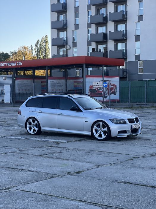 BMW e91 320d M47 keyless maxhaust m-pakiet 18” zamiana