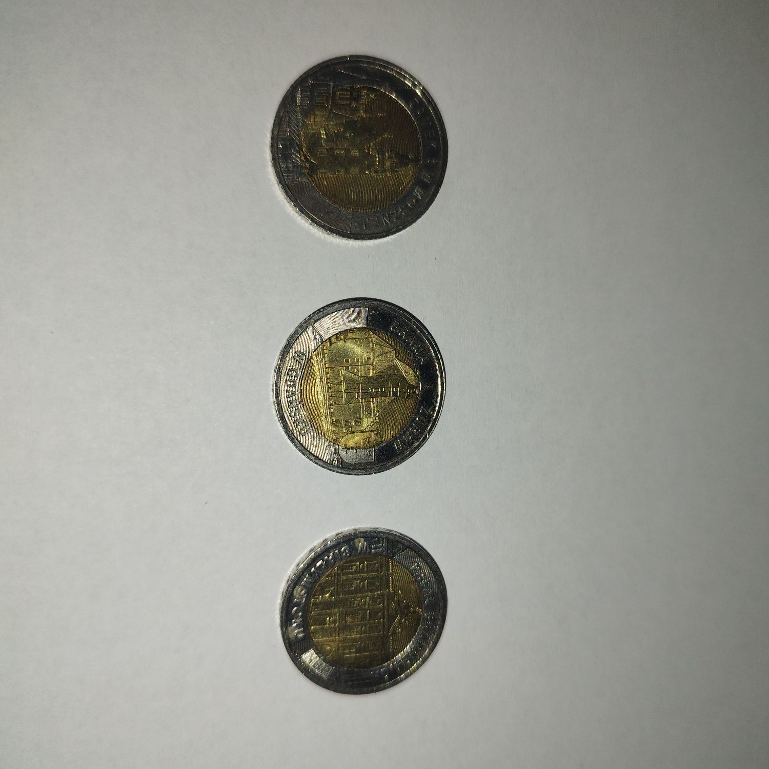 Monety 5zl z kolekcji odkryj Polskę