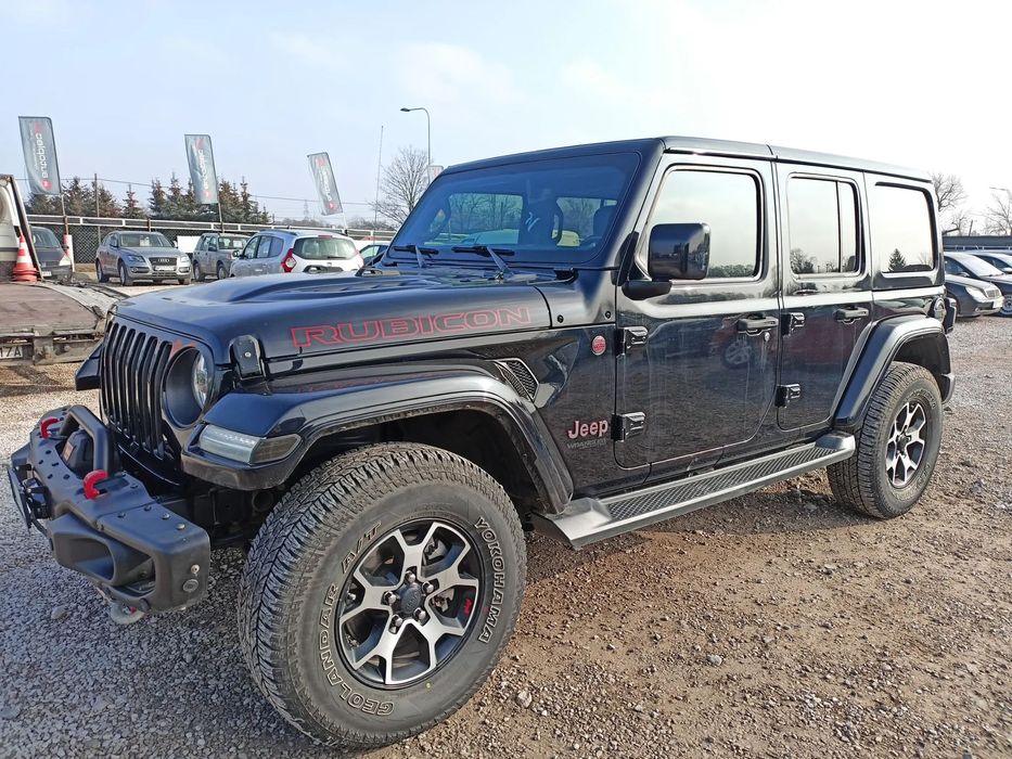 Jeep Wrangler 2.0 Turbo, 272KM,Automat,4x4,Rubicon,Wwa,KOMIS GREEN LIGHT