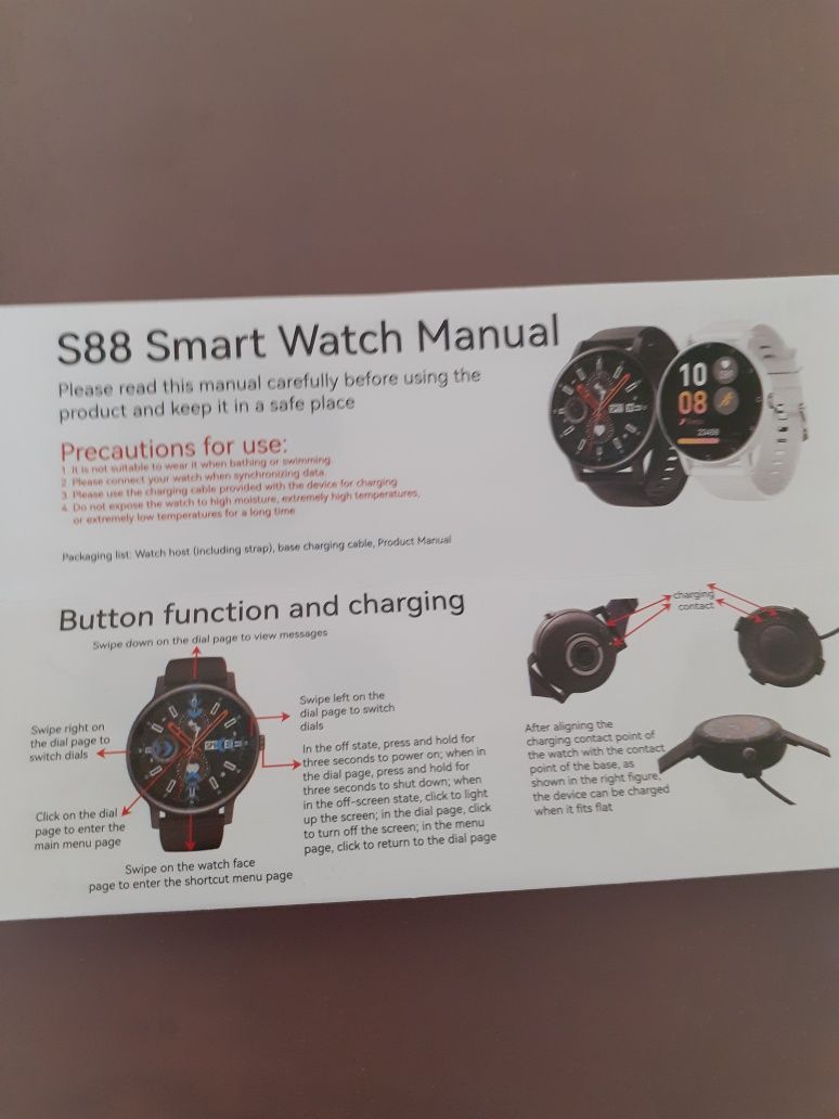 Smart Watch novo com embalagem