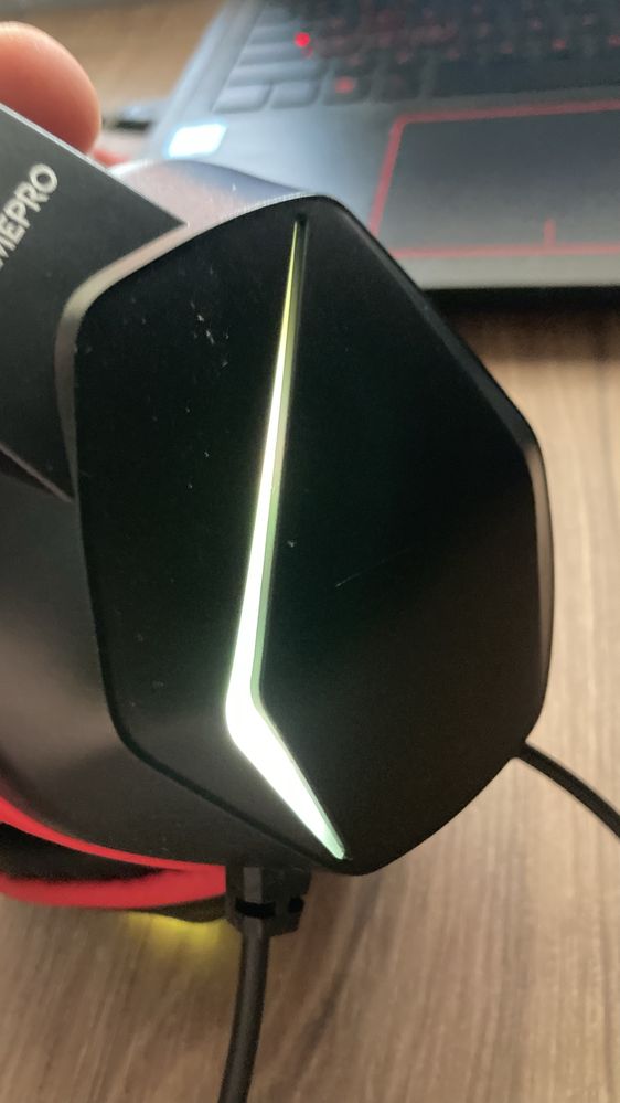 Наушники для пк/GamePro HS311 Чорні RGB