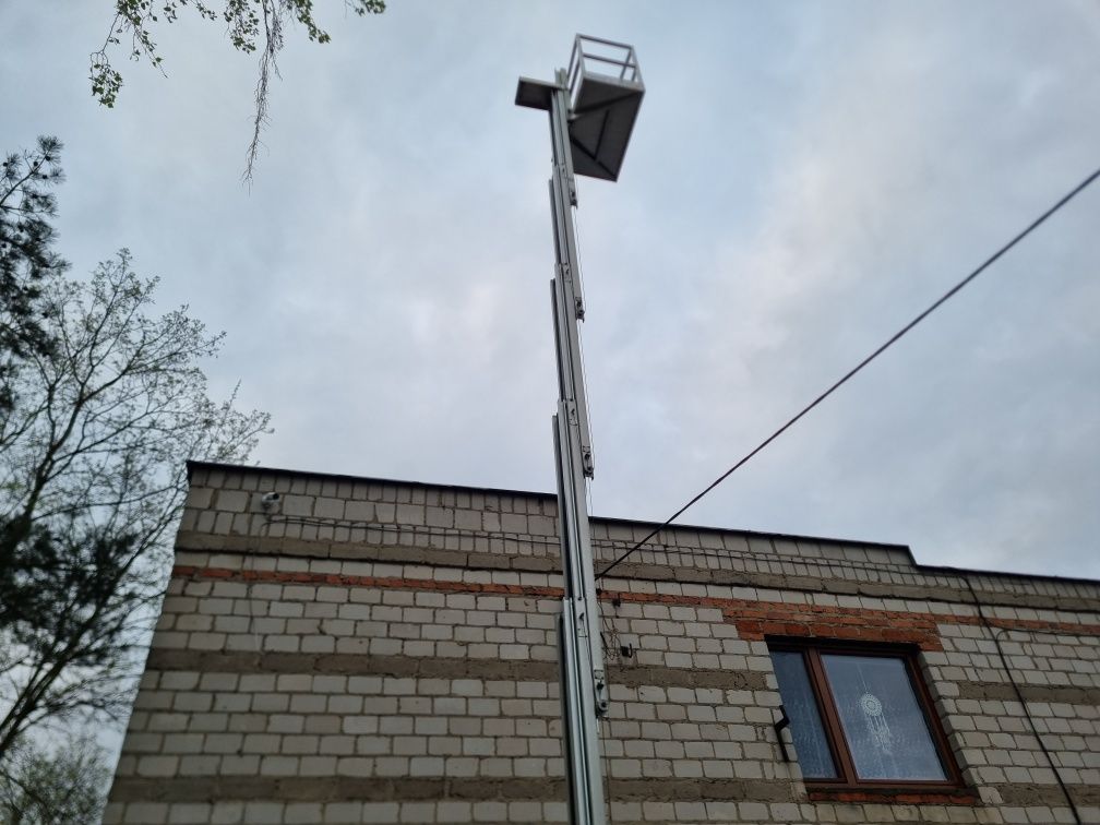 Podnośnik koszowy zwyszka podnosnik roboczy Faraone pk 11800 e