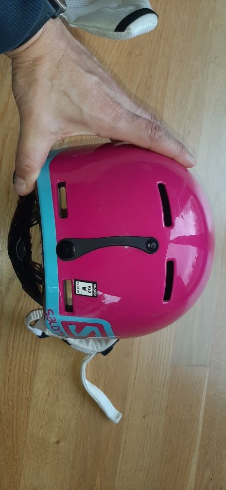 Kask narciarski salomon 53-56 M dziewczecy