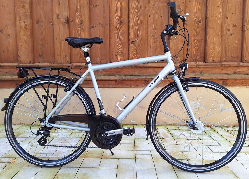 Rower BTWIN Hoprider 300 koła 28 cali rama aluminium roz. XL 22" Męski