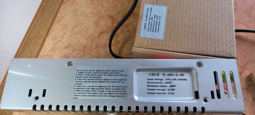 Зарядка для любых аккумуляторов 0 - 67V / 8.2 A