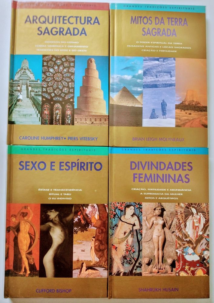 Grandes tradições espirituais - 8 livros novos na caixa original