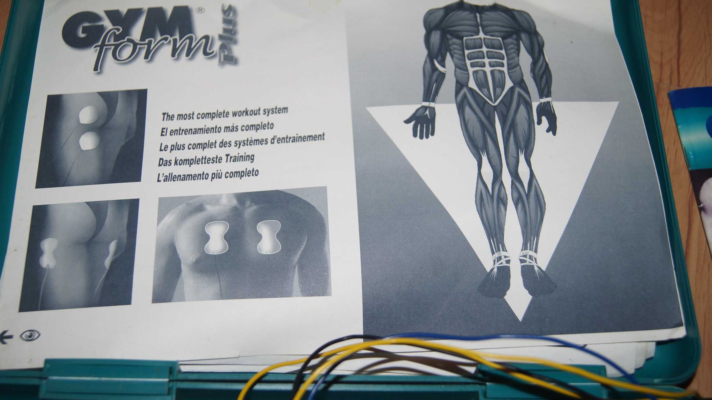 Gym Form Plus Elektroniczny przyrząd do ćwiczeń trener mięśni brzucha