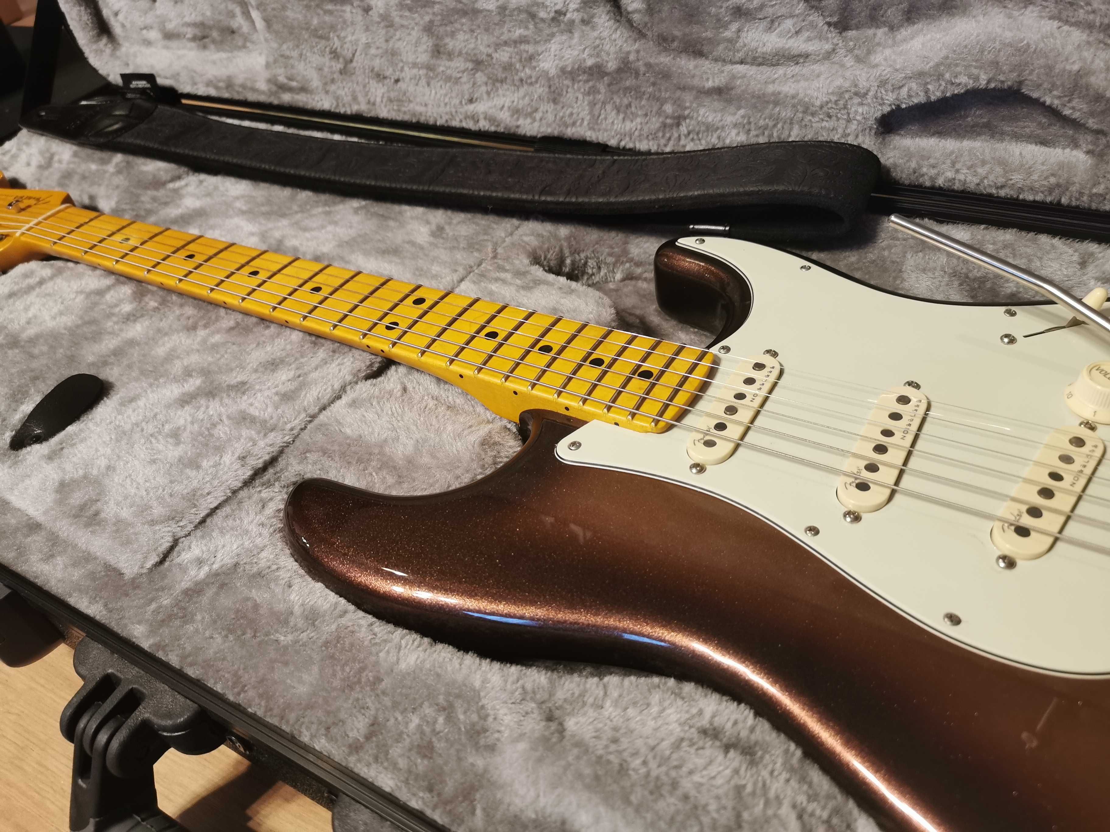 Fender American Ultra Stratocaster MN MBST - Gitara Elektryczna