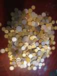 Lote de 3 kg de moedas de escudo