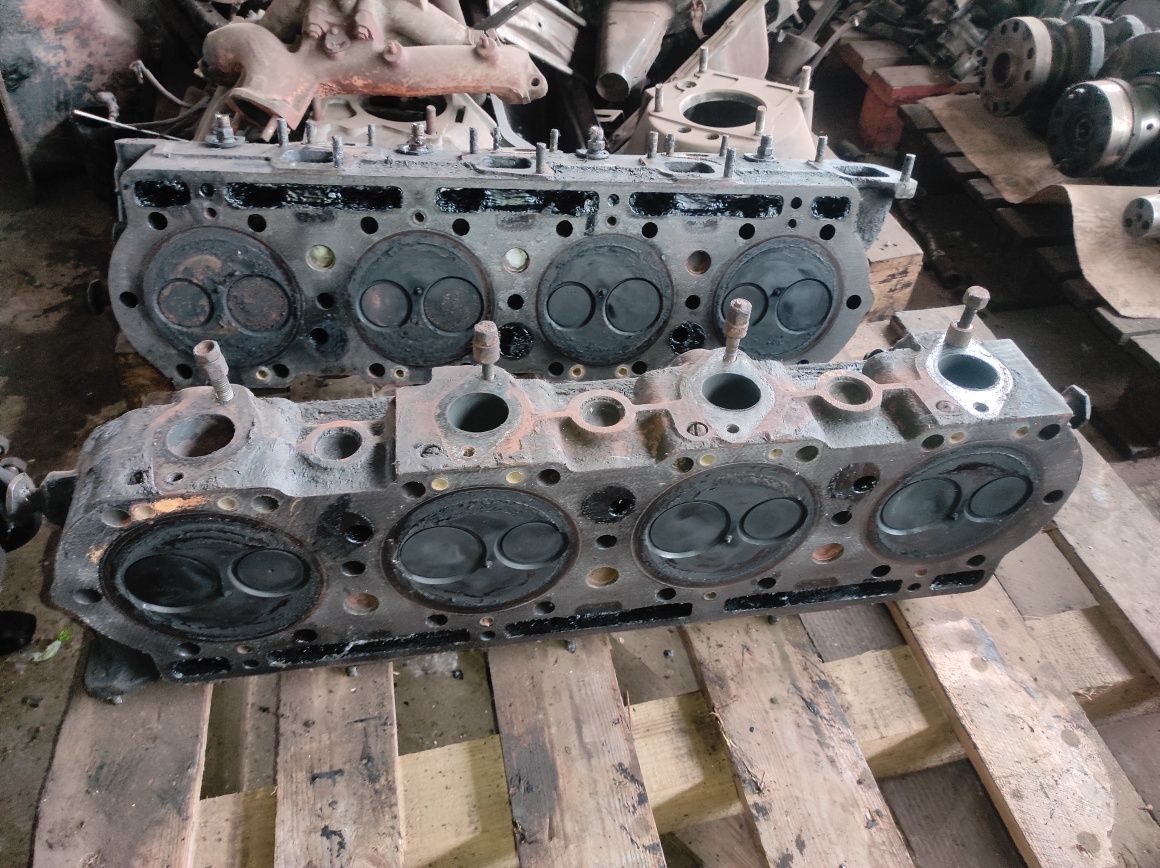 Головка блока двигателя ГБЦ ЯМЗ 238 Маз Краз Т150 турбированный и нет