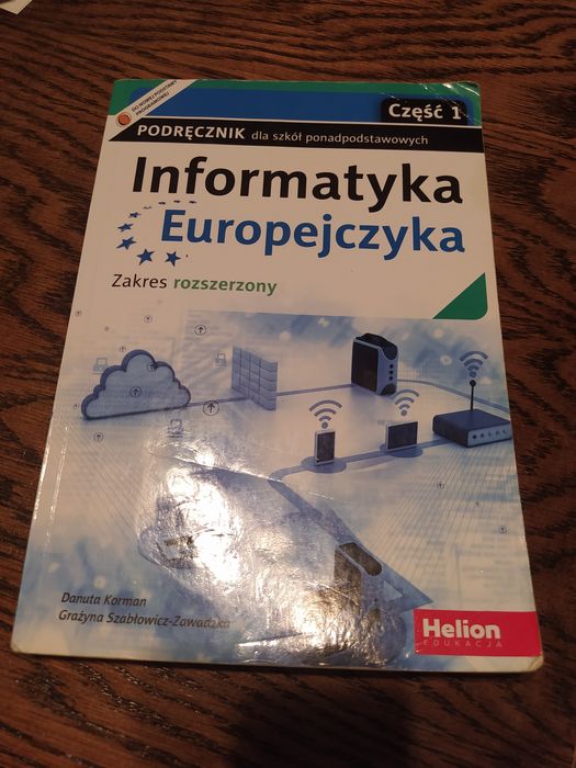 Podręcznik, Informatyka, Informatyka Europejczyka, zakres rozszerzony.