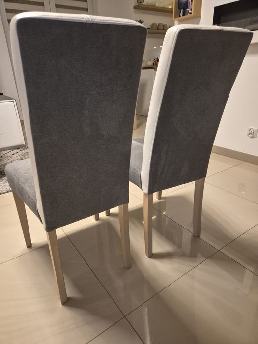 Stół 240/90 rozkladany + 8 krzeseł 90x100