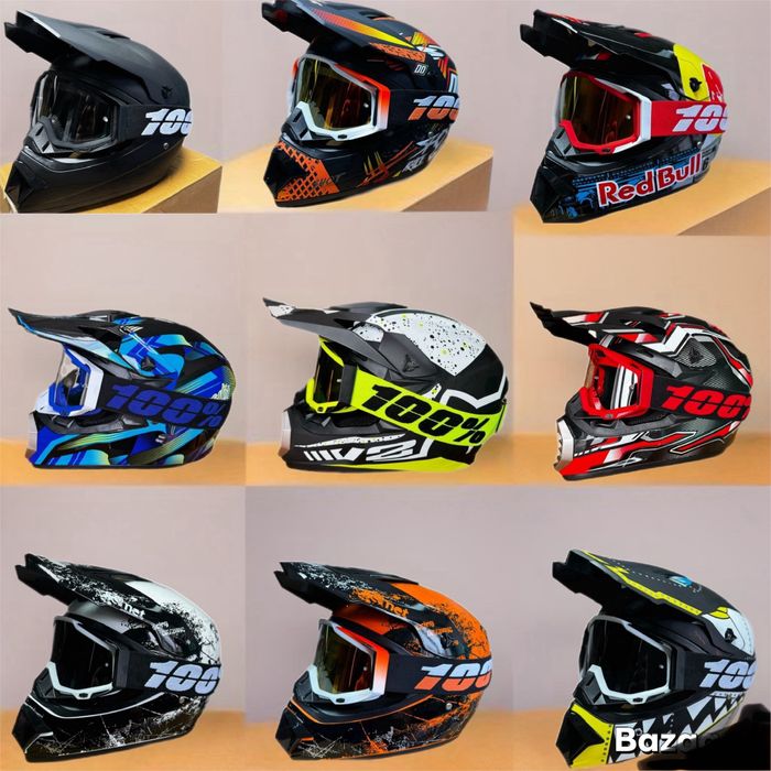 Эндуро мото шлем кроссовый ATV мотошлем