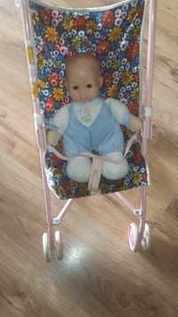 Wózek dla lalki  z lalka stan bardzo dobry