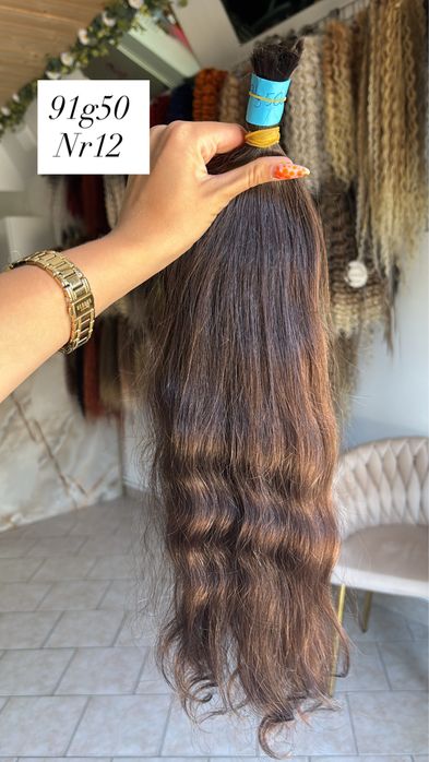 Naturalne Włosy dziewicze