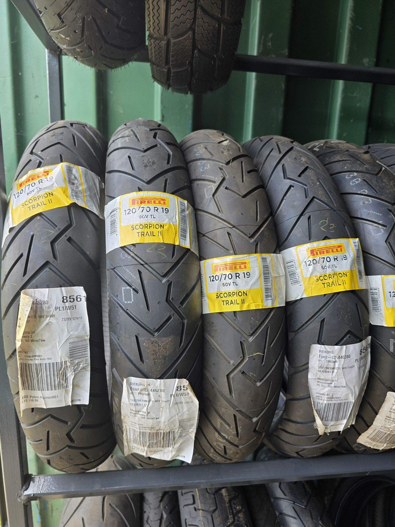 120 70 R 19 60V TL Opona motocyklowa Pirelli Scorpion Trail 2
