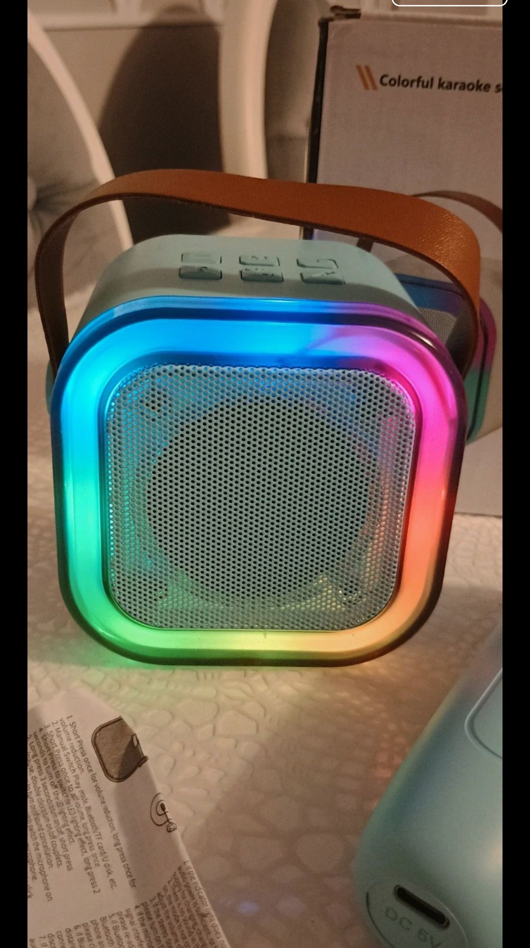 K12 głośnik bluetooth+ dwa mikrofony