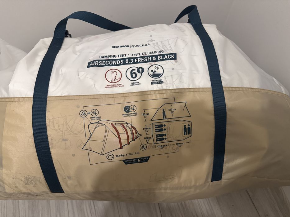 Namiot quetsche 6 os