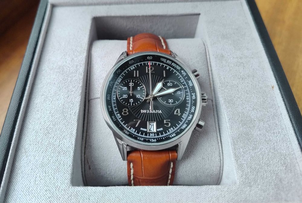 Zegarek Delbana 41601.672.6.034 Retro Chronograf