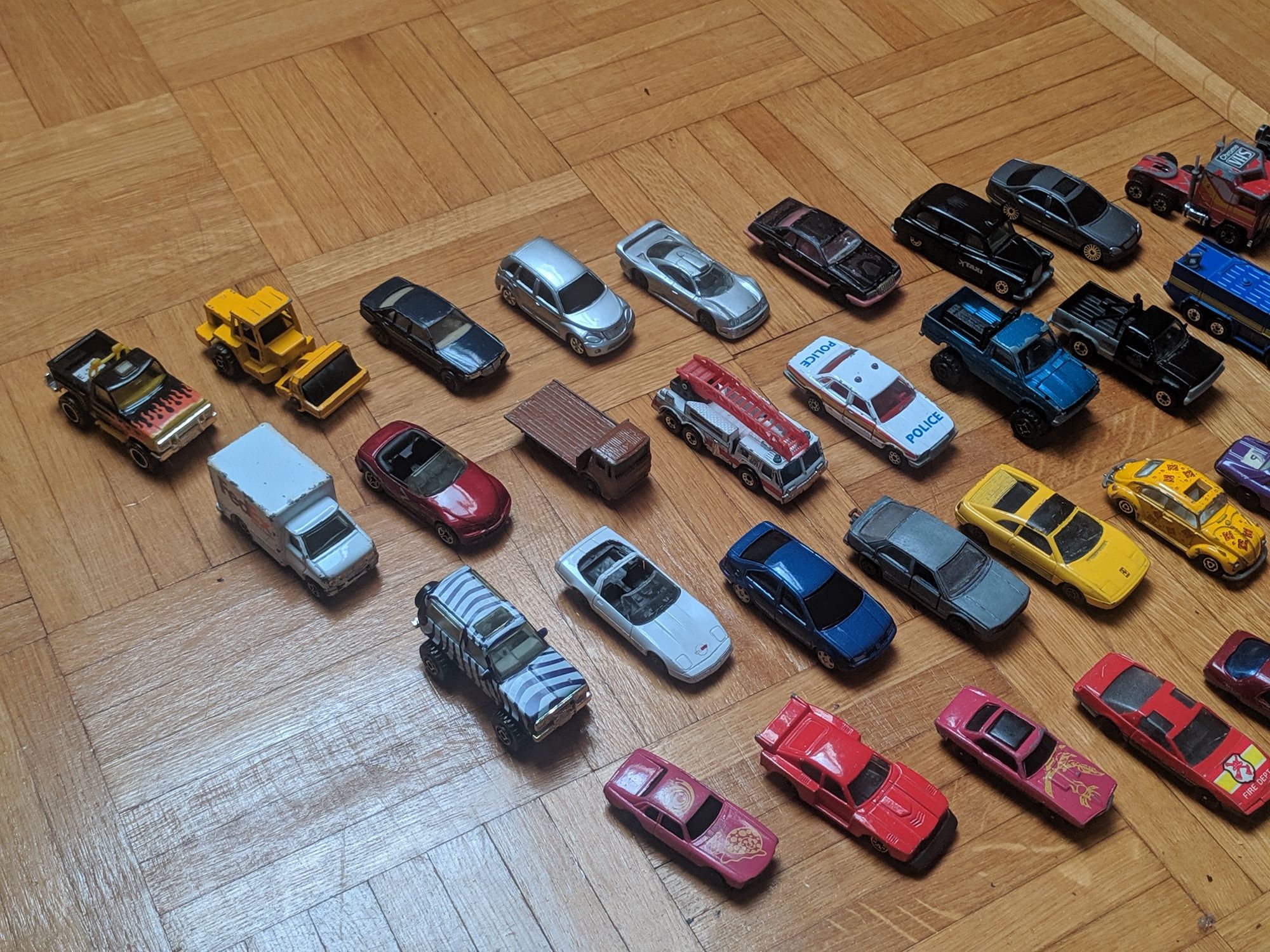 Modele, Majorette, Maisto, Matchbox