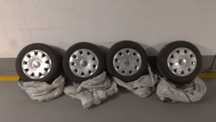 Felgi stalowe 15” z oponami zimowymi Dębica VW Passat B5.5