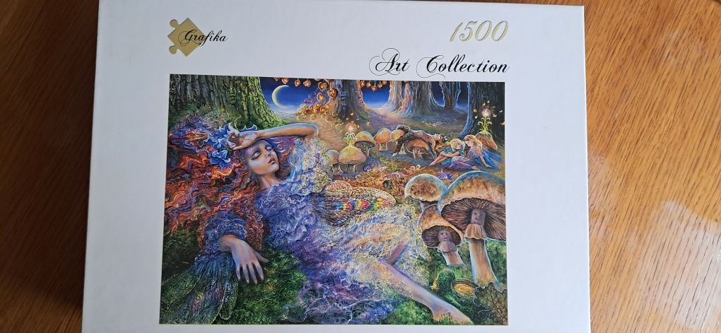 Puzzle 1500 Grafika Josephine Wall "Po balu wróżek"