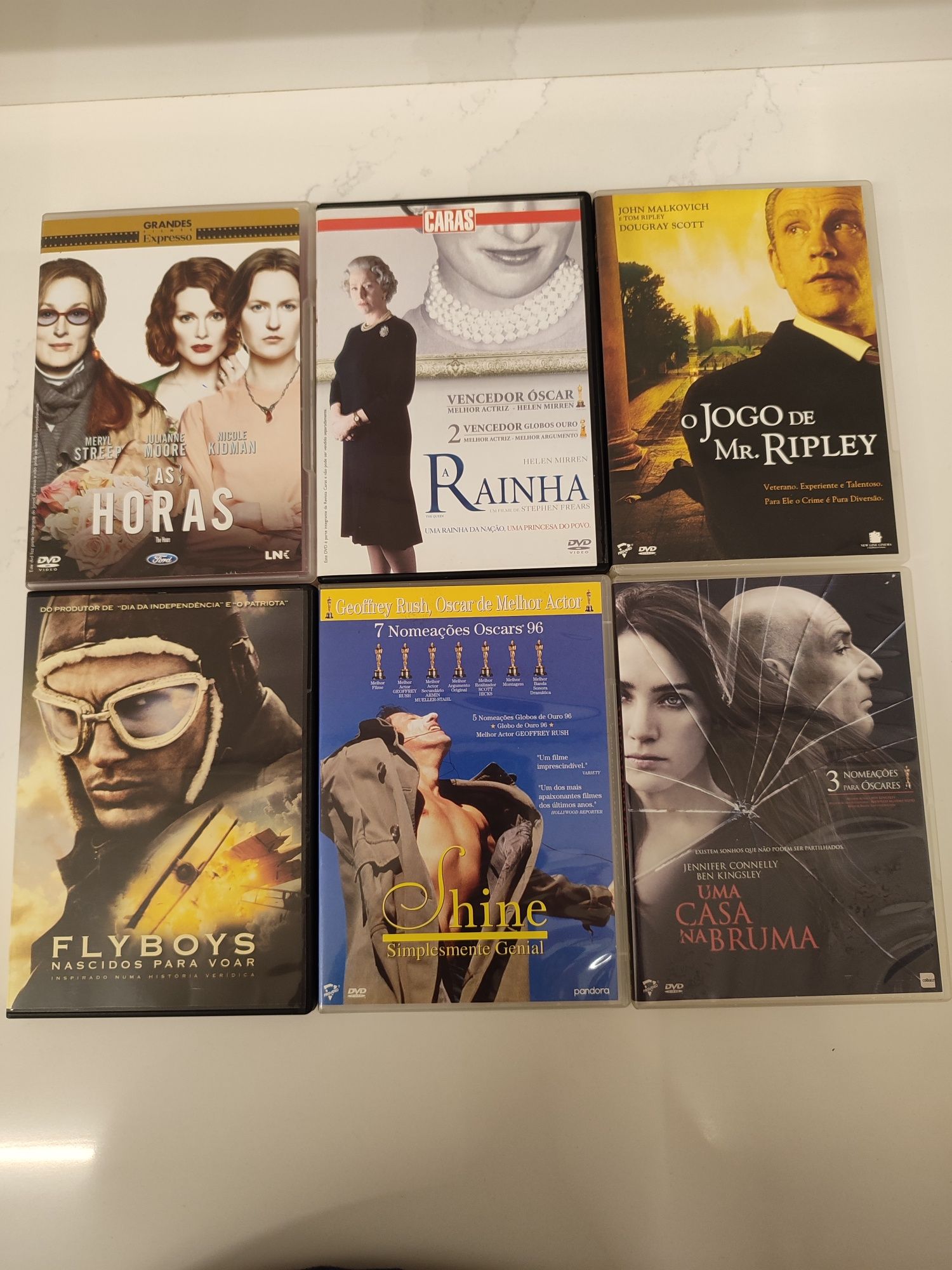 DVD's de diferentes filmes, desde 1.5€