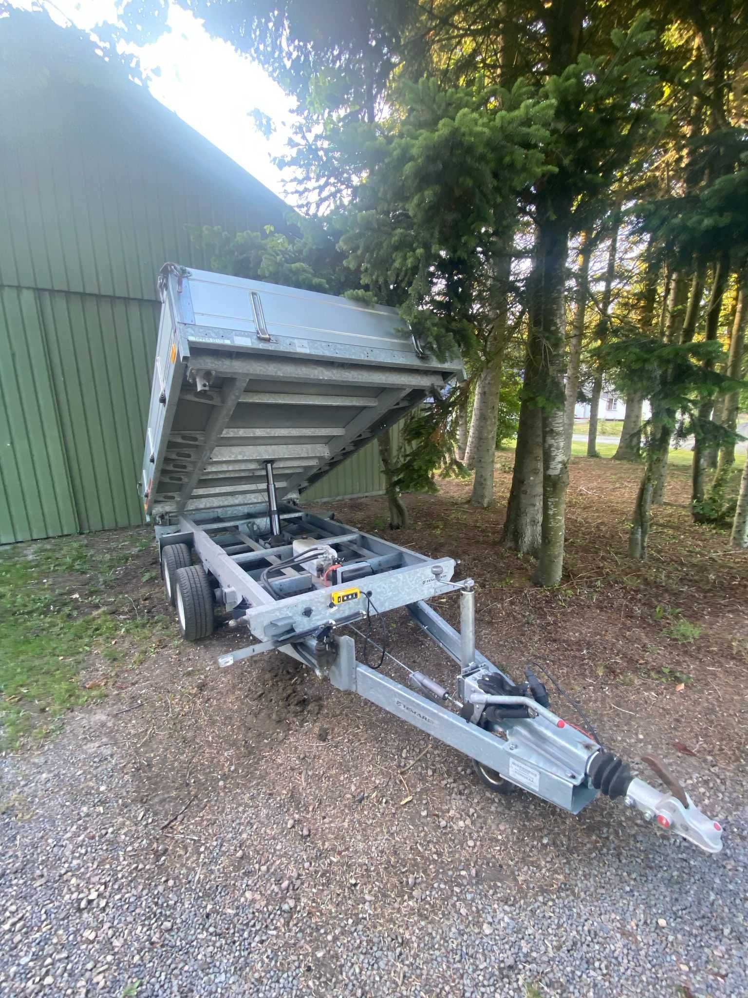 Przyczepa wywrotka kiper na 3 strony! DMC 3,5T
