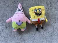 Spongebob Kanciastoporty i Patryk maskotki