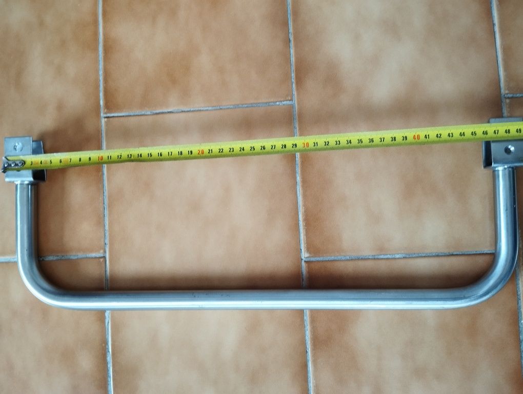2szt Relingi nierdzew 485x130 fi20, cena za oba