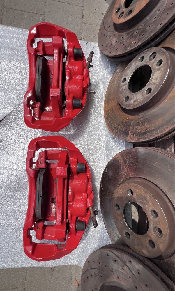 Zaciski ATE VW T5-T6 Biturbo + tarcze 340mm
