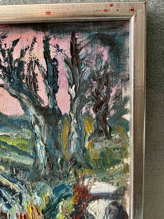 Obraz olejny na płótnie, 40x48,5 - wyprzedaż kolekcji prac Forsa