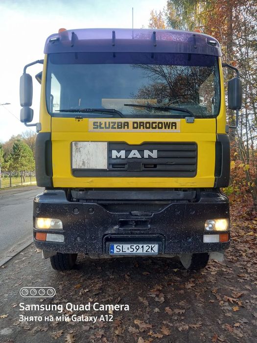 MAN TGA 35.360  Sprzedam samochód MAN 4 osiowy wywrotka, hydroburta