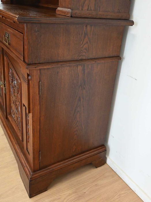 kredens secesyjny z witrażem 103004