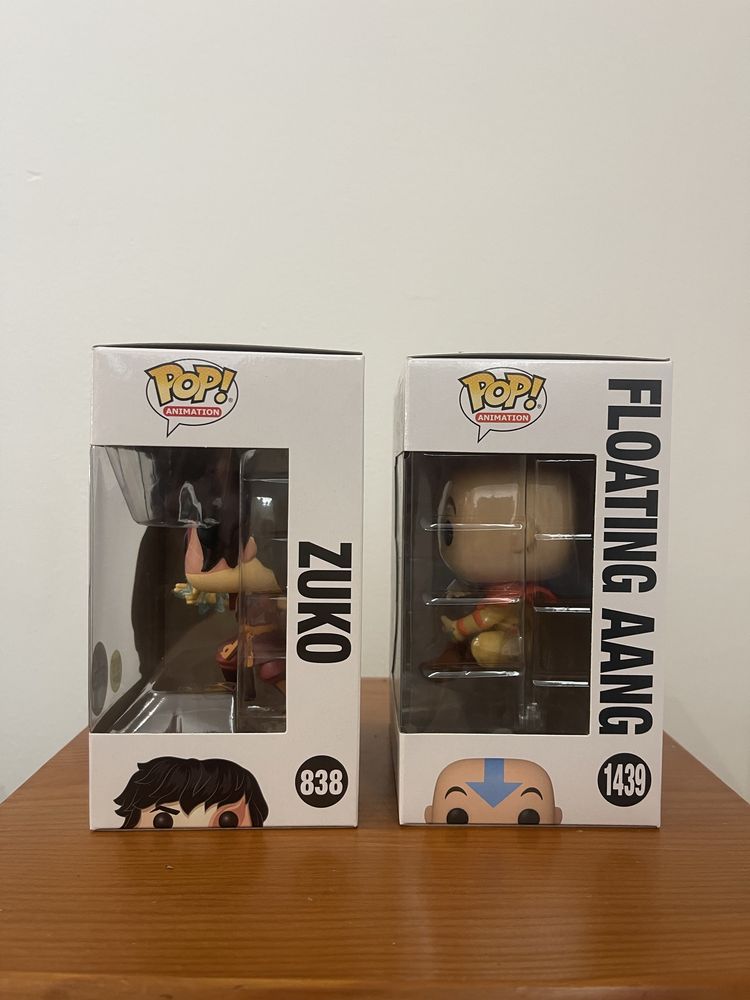 Funko POP Avatar The Last Airbender - Zuko 838 & Floating Aang 1439