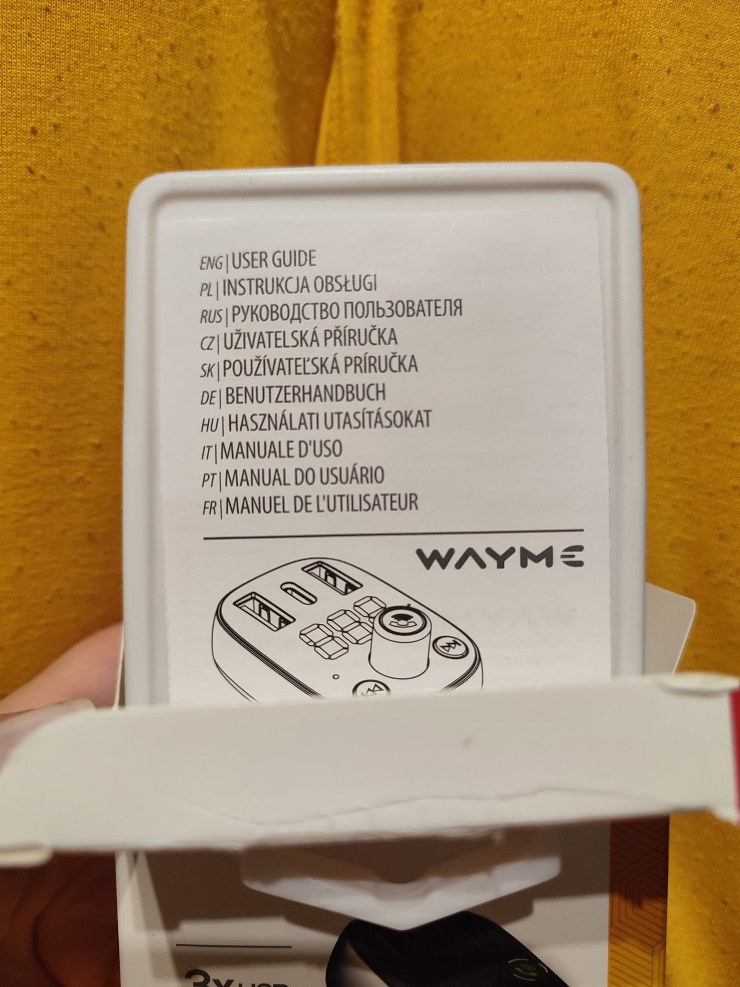 Transmiter Bluetooth i ładowarka