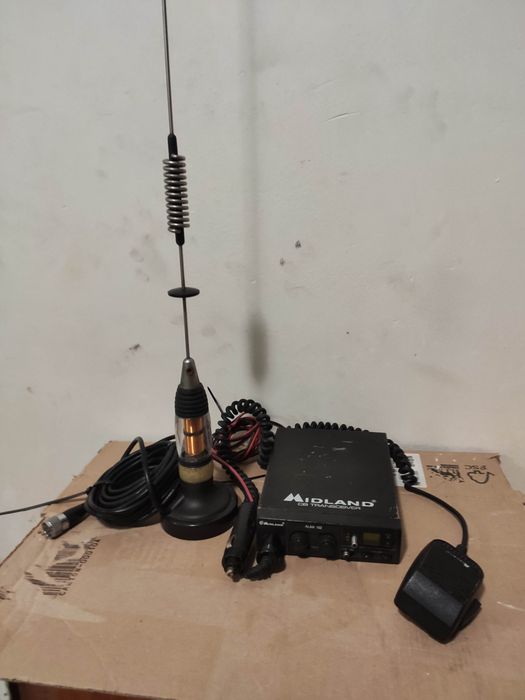 Radio CB MIDLAND ALAN 102 + Antena