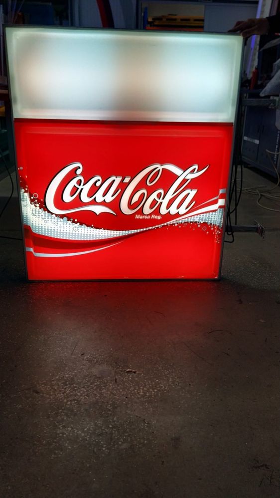 Cocacola luminoso vinted