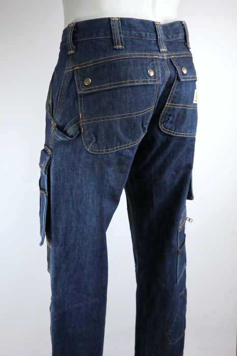 Carhartt EB229 spodnie jeansy W32 L30 pas 2 x 42 cm